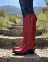 Load image into Gallery viewer, D4083 - Bota puntal kiara coco rojo