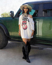 Cargar imagen en el visor de la galería, D2072 - Bota canela barbas jersey negro