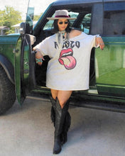 Cargar imagen en el visor de la galería, D2072 - Bota canela barbas jersey negro