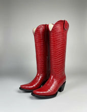 Load image into Gallery viewer, D4083 - Bota puntal kiara coco rojo
