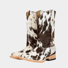 Load image into Gallery viewer, D1005 - Bota bulldog de pelo pinto negro