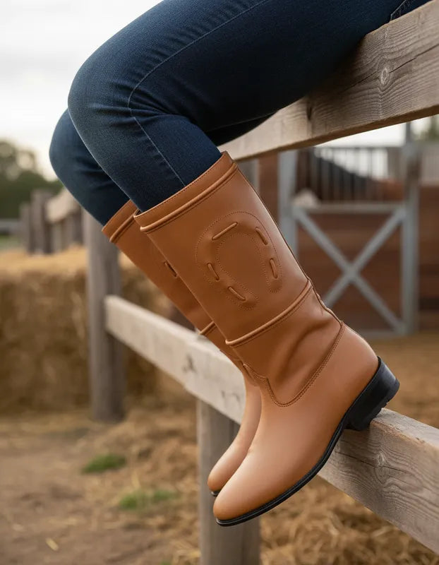 D1073 Bota escaramuza crazy tang – Horsag