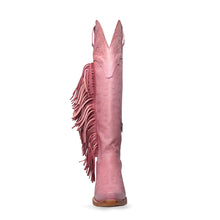 Load image into Gallery viewer, D2077 - Bota canela barbas venado rosa