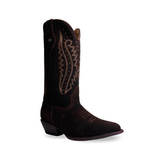 Load image into Gallery viewer, D3063 - Bota oval gamuza choco