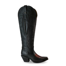 Cargar imagen en el visor de la galería, D3071 - Bota puntal alta amplia venado negro