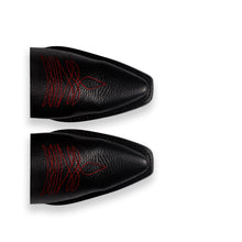 Cargar imagen en el visor de la galería, D3071 - Bota puntal alta amplia venado negro