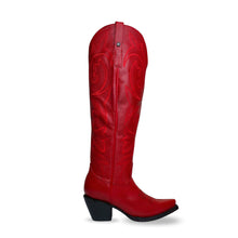 Cargar imagen en el visor de la galería, D3072 - Bota puntal alta amplia venado rojo