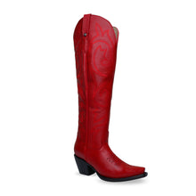 Cargar imagen en el visor de la galería, D3072 - Bota puntal alta amplia venado rojo