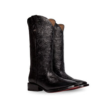 Cargar imagen en el visor de la galería, D4002 - Bota bulldog cincelada negro