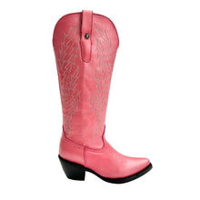 Cargar imagen en el visor de la galería, D4033 - Bota puntal kiara rosa metálico