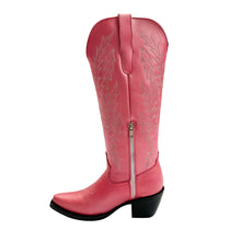 Cargar imagen en el visor de la galería, D4033 - Bota puntal kiara rosa metálico
