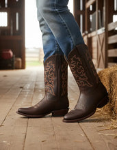 Cargar imagen en el visor de la galería, D5062 - Bota oval libélula brasil choco