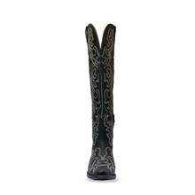 Cargar imagen en el visor de la galería, D5073 - Bota alta catarina brasil negro