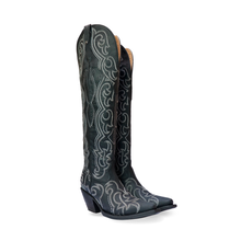 Cargar imagen en el visor de la galería, D5073 - Bota alta catarina brasil negro