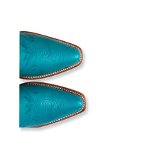 Cargar imagen en el visor de la galería, D6001 - Bota puntal alta venado azul cielo