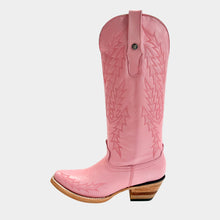 Cargar imagen en el visor de la galería, D8008 - Bota puntal kiara nappa rosa