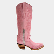 Cargar imagen en el visor de la galería, D8008 - Bota puntal kiara nappa rosa