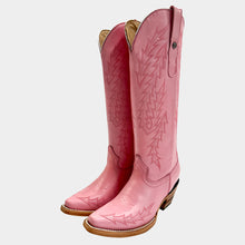 Cargar imagen en el visor de la galería, D8008 - Bota puntal kiara nappa rosa