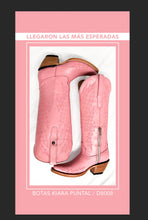 Cargar imagen en el visor de la galería, D8008 - Bota puntal kiara nappa rosa