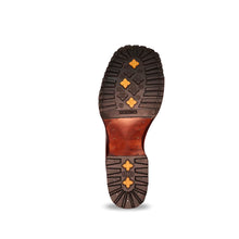 Cargar imagen en el visor de la galería, H1011 - Bota bulldog doble vida capuchino café suela media vida tachón