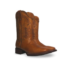 Cargar imagen en el visor de la galería, H1012 - Bota bulldog doble vida capuchino miel suela media vida tachón