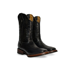 Cargar imagen en el visor de la galería, H1013 - Bota bulldog doble vida merlín negro suela media vida tachón