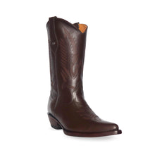 Cargar imagen en el visor de la galería, H1034 - Bota chihuahua cuero atanado café