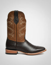 Cargar imagen en el visor de la galería, H1071 - Bota bulldog cuello toro café/cajeta