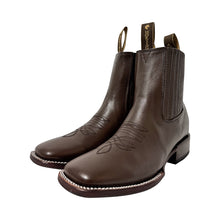 Cargar imagen en el visor de la galería, H2061 - Botín bulldog con ringle atanado café
