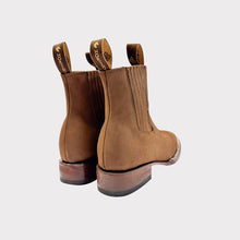 Cargar imagen en el visor de la galería, H2063 - Botín bulldog con ringle nubuck moka