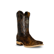 Cargar imagen en el visor de la galería, H2092 - Bota bulldog de pelo atigrado/barza café