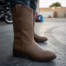 Cargar imagen en el visor de la galería, H3042 - Bota roper hule crazy choco