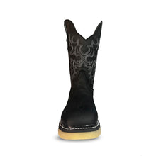 Cargar imagen en el visor de la galería, H8005 - Bota casco de acero crazy floter negro