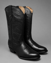 Load image into Gallery viewer, H6001 - Bota oval bordada venado negro