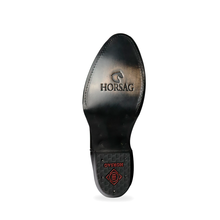 Load image into Gallery viewer, H6003 - Bota oval bordada atanado negro