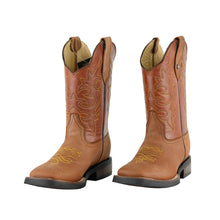 Cargar imagen en el visor de la galería, H7002 - Bota bulldog de hule crazy bronce/shedron