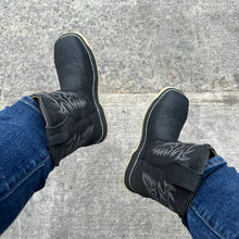 Cargar imagen en el visor de la galería, H8005 - Bota casco de acero crazy floter negro