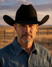 Cargar imagen en el visor de la galería, STEXPAT8001 - Texana patrón negro