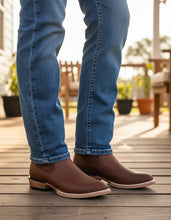Cargar imagen en el visor de la galería, U4001 - Botín suela volada crazy bronce