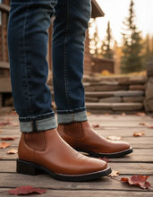 Cargar imagen en el visor de la galería, U6001 - Botín bulldog hule bullfy bronce