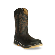 Cargar imagen en el visor de la galería, H8001 - Bota casco de acero crazy floter choco