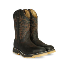 Cargar imagen en el visor de la galería, H8001 - Bota casco de acero crazy floter choco