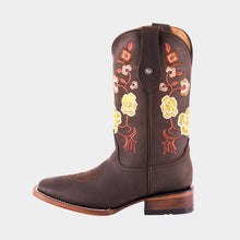 Load image into Gallery viewer, D1002 - Bota bulldog de cuero crazy choco