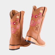 Load image into Gallery viewer, D1003 - Bota bulldog de cuero crazy tang