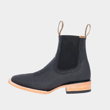 Load image into Gallery viewer, D1045 - Botín bulldog crazy negro