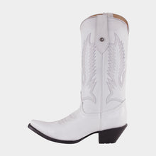 Load image into Gallery viewer, D2053 - Bota puntal clásica venado blanco