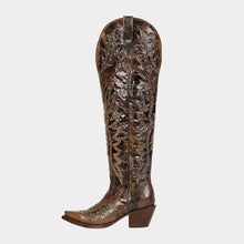 Cargar imagen en el visor de la galería, D3081 - Bota puntal alta águila desierto choco