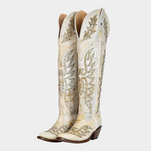 Cargar imagen en el visor de la galería, D3082 - Bota puntal alta águila desierto hueso