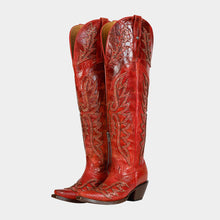 Cargar imagen en el visor de la galería, D3084 - Bota puntal alta águila desierto rojo