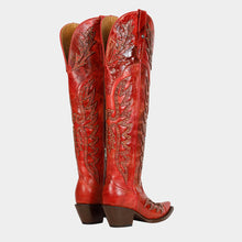 Cargar imagen en el visor de la galería, D3084 - Bota puntal alta águila desierto rojo